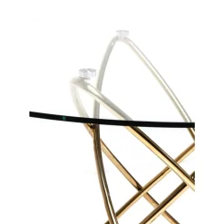 KARE Design Tisch Molekular Gold O120Cm- Tische