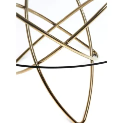 KARE Design Tisch Molekular Gold O120Cm- Tische