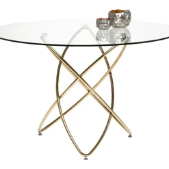 KARE Design Tisch Molekular Gold O120Cm- Tische