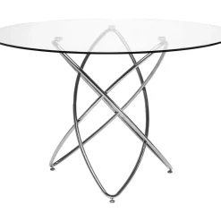 KARE Design Tisch Molekular Silber O120Cm- Tische