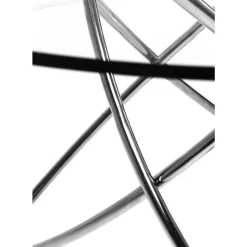 KARE Design Tisch Molekular Silber O120Cm- Tische