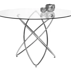 KARE Design Tisch Molekular Silber O120Cm- Tische