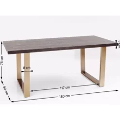 KARE Design Tisch Osaka Duo 180X90Cm- Tische