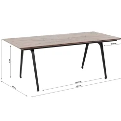 KARE Design Tisch Paradise 200X90Cm- Tische