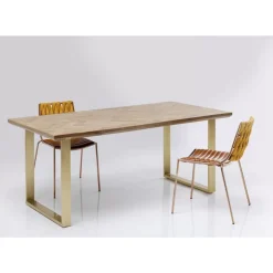 KARE Design Tisch Parquet Messing 180X90- Tische