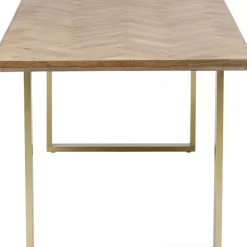 KARE Design Tisch Parquet Messing 180X90- Tische