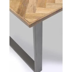 KARE Design Tisch Parquet Rohstahl 180X90Cm- Tische