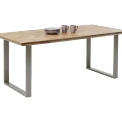 KARE Design Tisch Parquet Silber 180X90- Tische