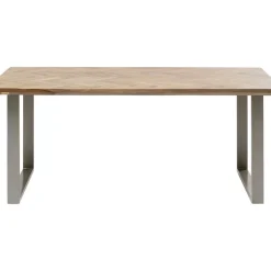 KARE Design Tisch Parquet Silber 180X90- Tische
