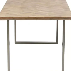 KARE Design Tisch Parquet Silber 180X90- Tische