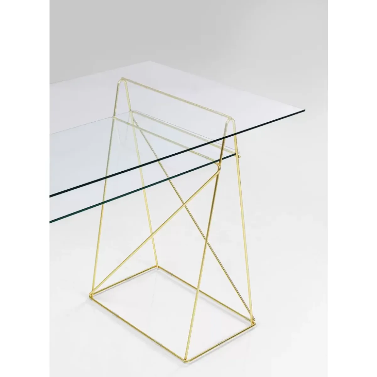 KARE Design Tisch Polar Messing Matt 8Mm Esg- Tische