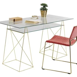 KARE Design Tisch Polar Messing Matt 8Mm Esg- Tische