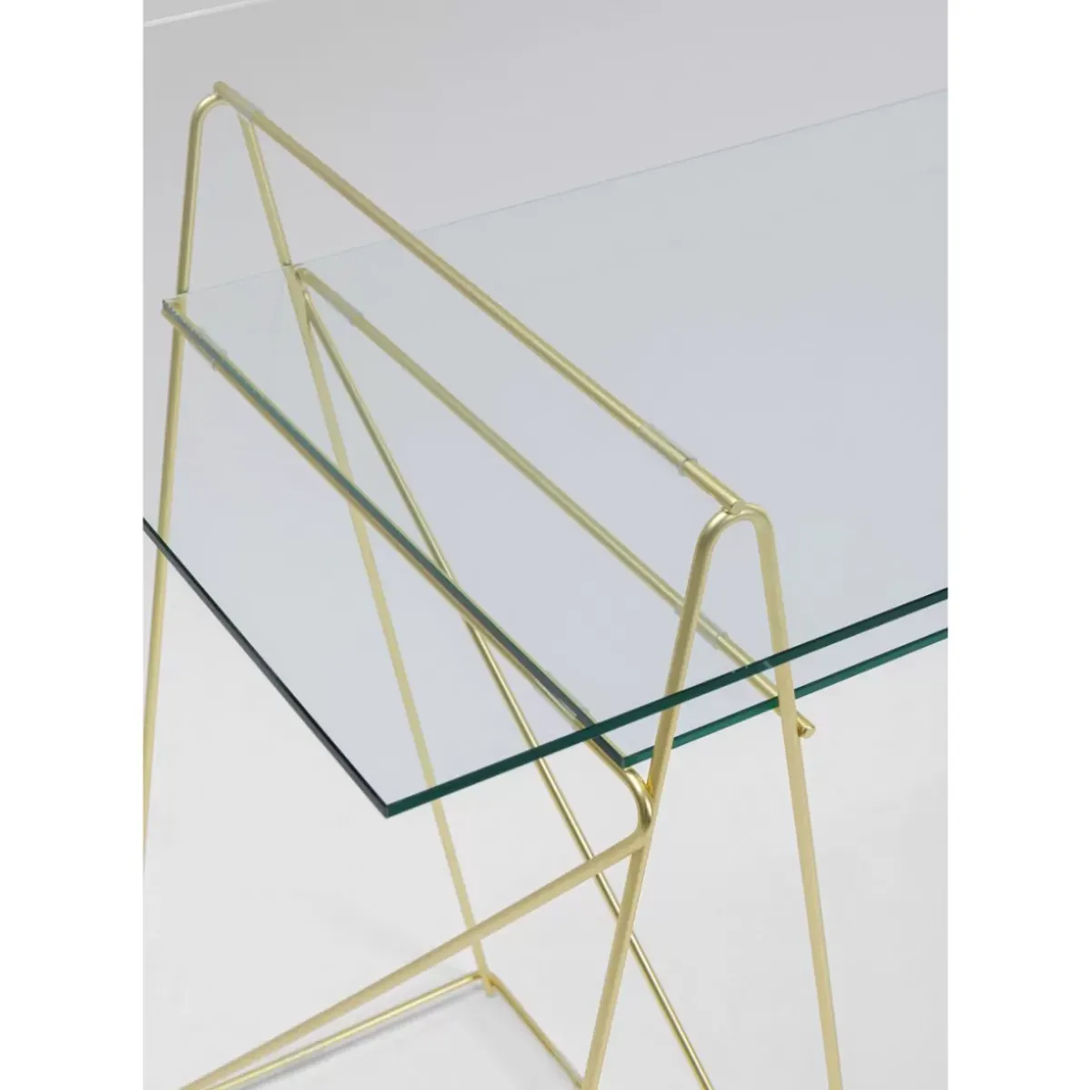 KARE Design Tisch Polar Messing Matt 8Mm Esg- Tische