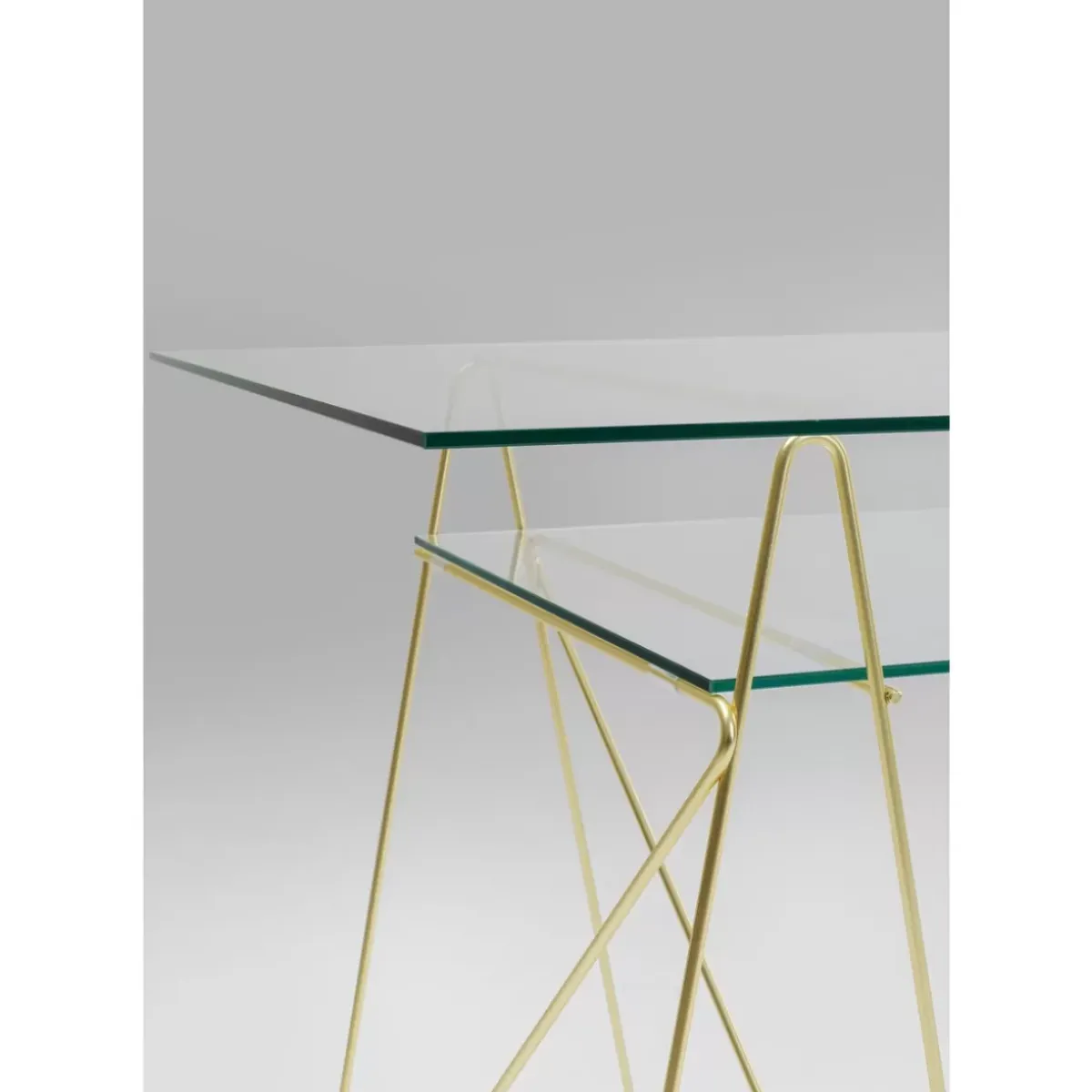 KARE Design Tisch Polar Messing Matt 8Mm Esg- Tische