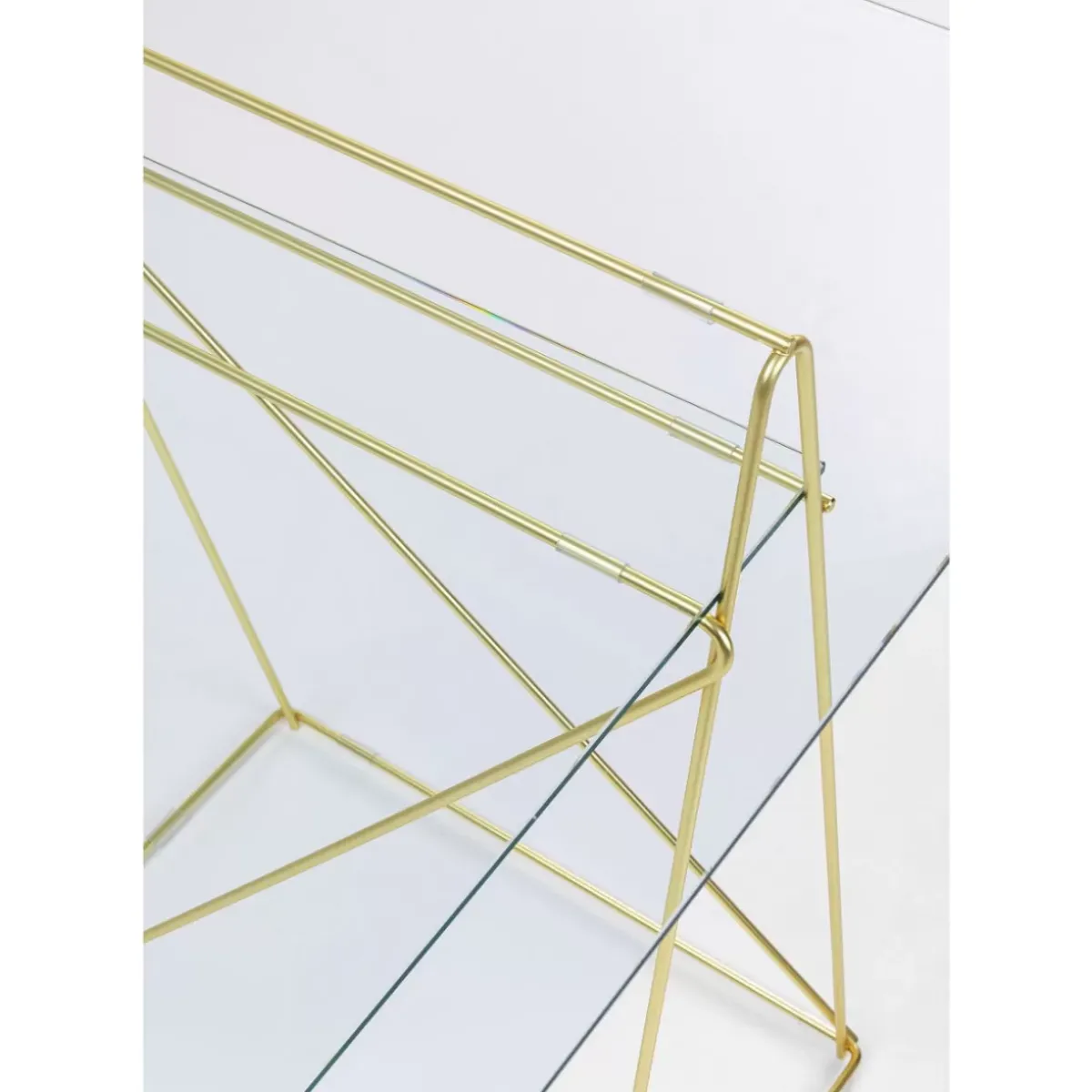 KARE Design Tisch Polar Messing Matt 8Mm Esg- Tische