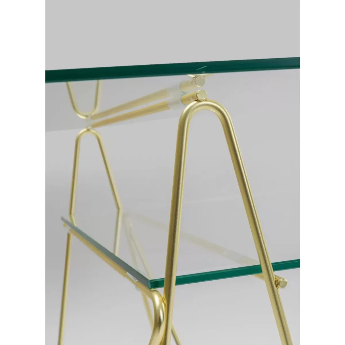 KARE Design Tisch Polar Messing Matt 8Mm Esg- Tische