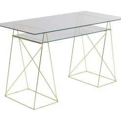 KARE Design Tisch Polar Messing Matt 8Mm Esg- Tische