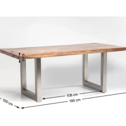 KARE Design Tisch Pure Nature 195X100Cm- Tische