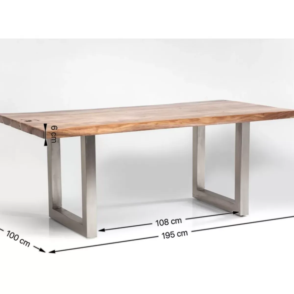 KARE Design Tisch Pure Nature 195X100Cm- Tische