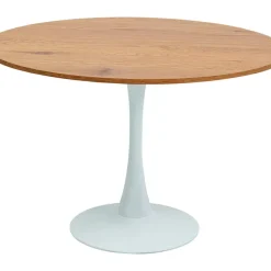 KARE Design Tisch Schickeria Eiche Weis O110Cm- Tische