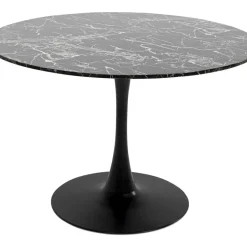 KARE Design Tisch Schickeria Marmor Schwarz O110Cm- Tische