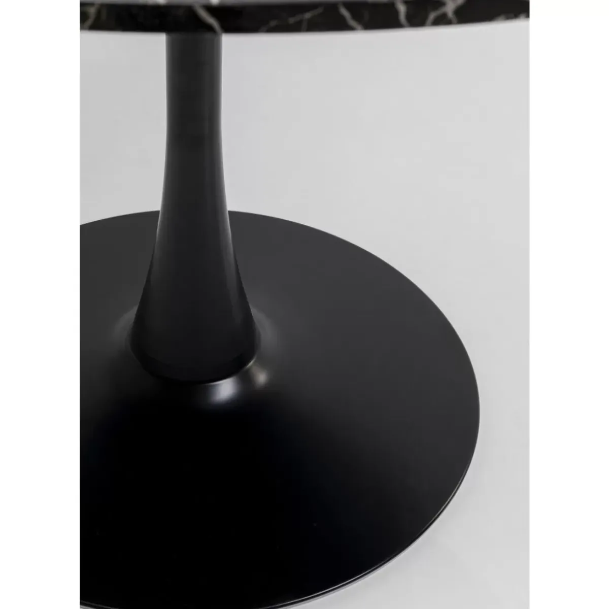 KARE Design Tisch Schickeria Marmor Schwarz O110Cm- Tische