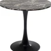 KARE Design Tisch Schickeria Marmor Schwarz O80Cm- Tische