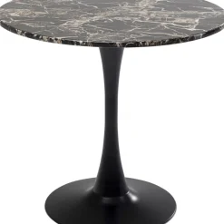 KARE Design Tisch Schickeria Marmor Schwarz O80Cm- Tische