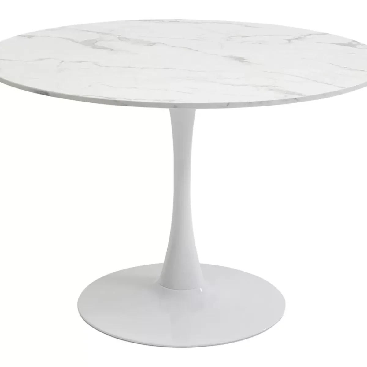 KARE Design Tisch Schickeria Marmor Weis O110Cm- Tische