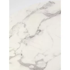 KARE Design Tisch Schickeria Marmoroptik Weis O80Cm- Tische