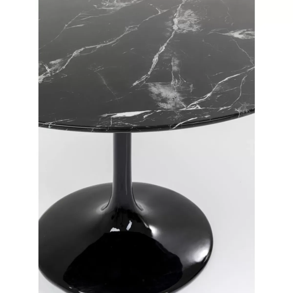 KARE Design Tisch Solo Marble Schwarz O110- Tische
