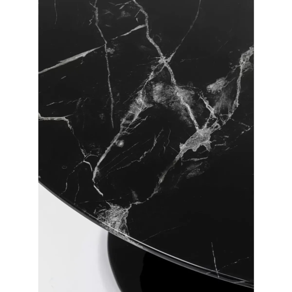 KARE Design Tisch Solo Marble Schwarz O110- Tische