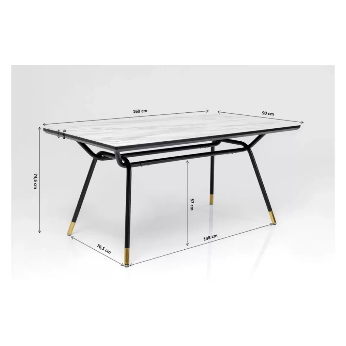 KARE Design Tisch South Beach 160X90- Tische