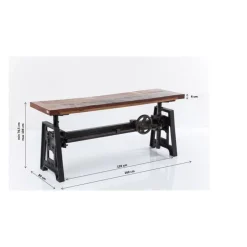 KARE Design Tisch Steamboat Econo Hohenverstellbar 160X80- Tische