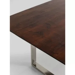KARE Design Tisch Symphony Dunkel Chrom 200X100- Tische