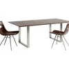 KARE Design Tisch Symphony Dunkel Chrom 160X80- Tische