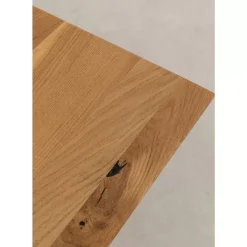 KARE Design Tisch Symphony Eiche Cross Schwarz 180X90Cm- Tische