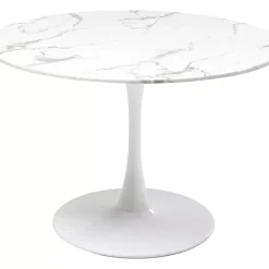 KARE Design Tisch Veneto Marmor Weis O110Cm- Tische