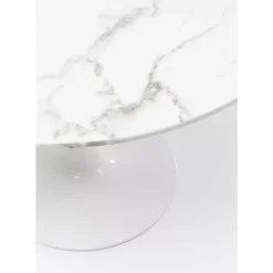 KARE Design Tisch Veneto Marmor Weis O110Cm- Tische