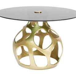 KARE Design Tisch Volcano Gold O120Cm- Tische