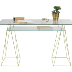 KARE Design Tischbock Polar Messing Matt (Paar) 31X49- Tische