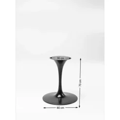 KARE Design Tischgestell Invitation Black O60Cm- Tische