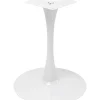 KARE Design Tischgestell Schickeria Weis O110Cm- Tische