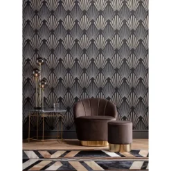 KARE Design Tischleuchte Al Capone Tre- Tischleuchten