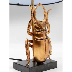 KARE Design Tischleuchte Animal Beetle Gold 42Cm- Tischleuchten