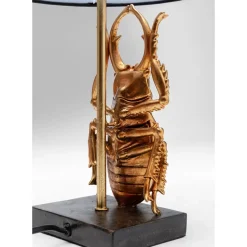 KARE Design Tischleuchte Animal Beetle Gold 42Cm- Tischleuchten