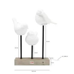 KARE Design Tischleuchte Animal Birds Led- Tischleuchten