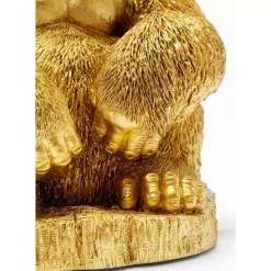 KARE Design Tischleuchte Animal Monkey Gorilla Gold- Tischleuchten