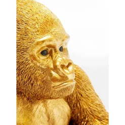 KARE Design Tischleuchte Animal Monkey Gorilla Gold- Tischleuchten