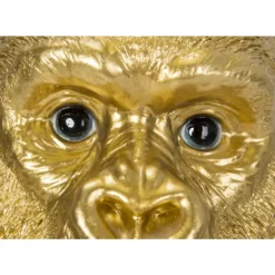 KARE Design Tischleuchte Animal Monkey Gorilla Gold- Tischleuchten